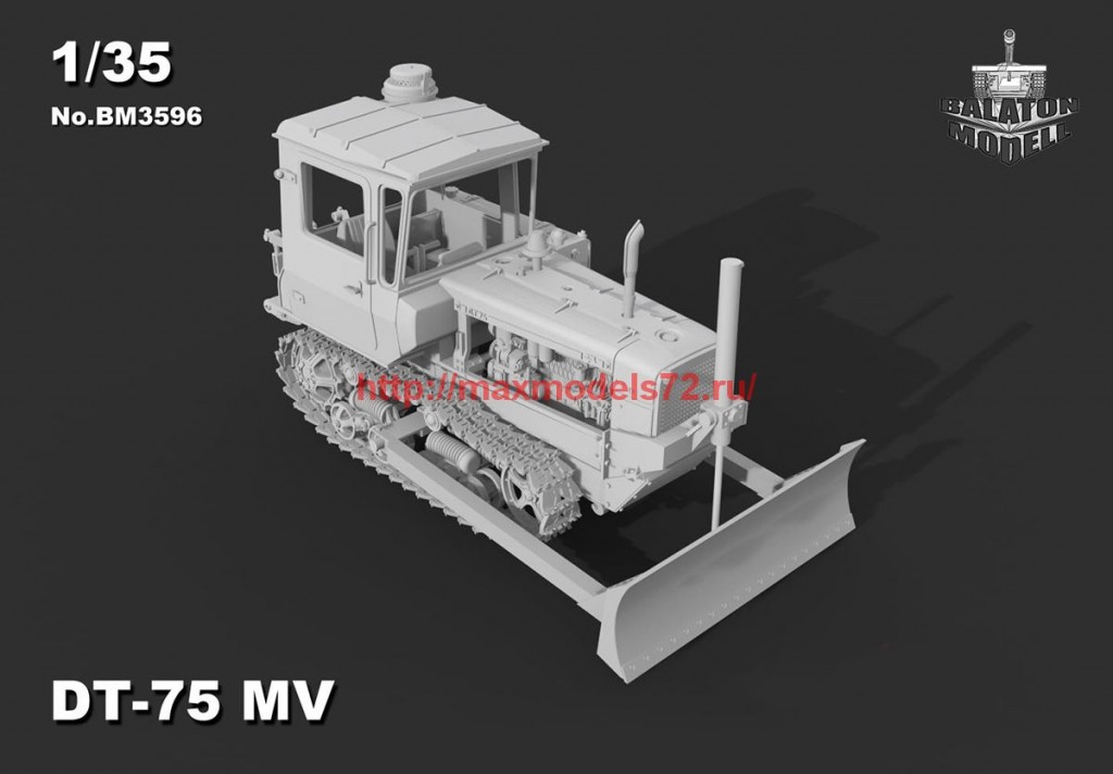 BM3596   DT-75 MV soviet dozer (RIM) (attach1 62128)