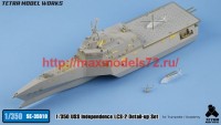 TetraSE-35010   1/350 USS Independence LCS-2 Detail up set for Trumpeter (attach1 62695)