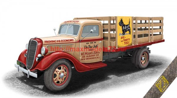 ACE72584   US V-8 Stake truck m.1936/37 (thumb71749)