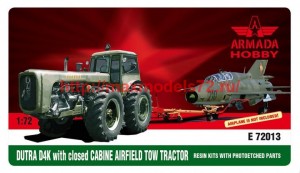 AME72013   DUTRA D4K with closed CABINE AIRFIELD TOW TRACTOR (thumb62898)