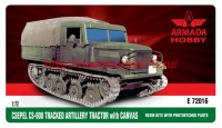 AME72016   CSEPEL CS-800 TRACKED ARTILLERY TRACTOR w. CANVAS (thumb62904)