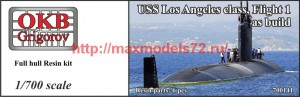 OKBN700141   USS Los Angeles class, Flight 1 as build (thumb64451)