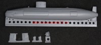 OKBN700140  RN Trafalgar class submarine with sonar 2076 set (attach1 63607)