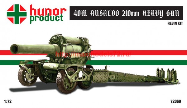 HP72069   39M ANSALDO 210mm HEAVY GUN (thumb64243)