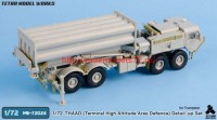 TetraME-72024   1/72 THAAD (Terminal High Altitude Area Defence) Detail-up Set (for Trumpeter) (attach4 67525)