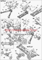 ACE72581   ML-20 Soviet WW2 152mm gun-howitzer (attach7 71739)