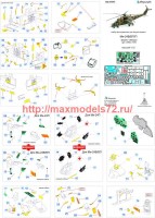 MD72003   Ми-24 В/ВП/П интерьер (Звезда) цветные приборные доски (attach3 65712)