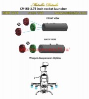 MDR3216   XM159 2.75 inch rocket launcher (attach3 66703)