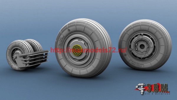 RS48015   Су-30 колеса шасси 1/48 (thumb64821)