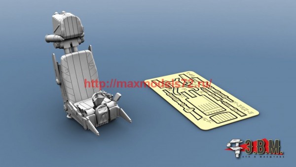 RS48032   Катапультное Кресло для Су-57(Звезда) К-36Д-5 (подвесная система из ФТД) (thumb64830)