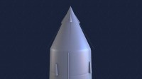 AMA14461   Советская ракета-носитель Р-7 Спутник  1/144   Soviet launch vehicle R-7 Sputnik 1/144 (attach6 71555)