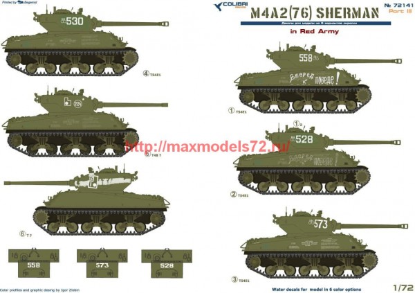 CD72141   M4A2 Sherman (76)  — in Red Army III (thumb64730)
