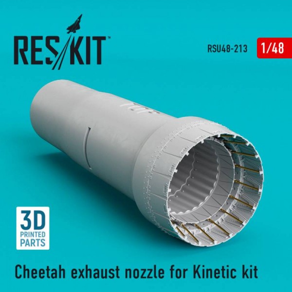 RSU48-0213   Сheetah exhaust nozzle for Kinetic kit (1/48) (thumb67120)