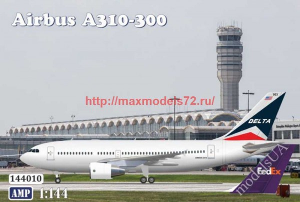 AMP144-009   Airbus A310-300 Pratt & Whitney    Delta Air Lines & FedEx (thumb71804)