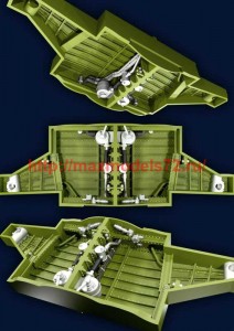 KMU32008    Корректировочный набор для набора F-80C Shooting Star 1/32 Special Hobby (attach5 72330)