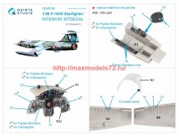 QD48150   3D Декаль интерьера кабины F-104S (Hasegawa) (attach3 69238)