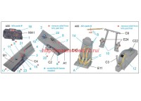 QD48162   3D Декаль интерьера кабины He 162 (Dragon) (attach3 69298)