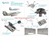 QD48223   3D Декаль интерьера кабины F-104S/ASA (Kinetic) (attach3 69585)