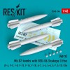 RS48-0346   Mk.82 bombs with BSU-86 Snakeye II fins (4pcs) (F-14, F/A-18, A-6, A-7, AV-8, S-3) (1/48) (thumb66995)