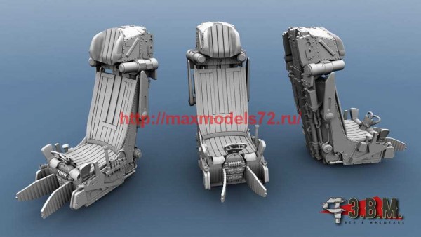 RS48051   Катапультное Кресло для Су-27УБ(GWH) К-36ДМ-2 2шт в к-т (подвесная система из ФТД) (thumb70319)