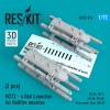 RS72-0316   M272 - 4 Rail Launcher for Hellfire missiles (2 pcs) (AH-64, AH-1, UH-60, SH-60, Eurocopter Tiger, OH-58)  (1/72) (thumb67167)