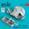 RSU48-0179   Mi-24 wheel bay with landing gear for Zvezda kit (1/48) (thumb67081)
