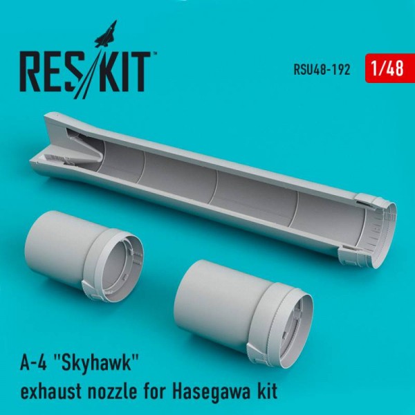 RSU48-0192   A-4 "Skyhawk" exhaust nozzle for Hasegawa kit (1/48) (thumb67098)