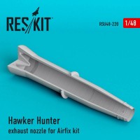 RSU48-0220   Hawker Hunter exhaust nozzle for Airfix kit (1/48) (attach1 67130)