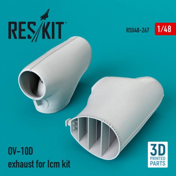 RSU48-0267   OV-10D exhaust for Icm kit (3D Printing) (1/48) (thumb67155)