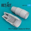 RSU72-0192   MiG-29 exhaust nozzles ICM Kit (1/72) (thumb67312)