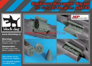 BDA48183   1/48 Blackburn Buccanneer Big set (thumb72583)