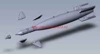 KMR72012   Бомба GBU-10 II 2 шт. комплект (attach2 70439)