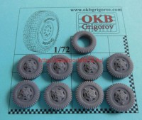 OKBS72519DP   Wheels for Sd.Kfz 231/232/233, Gelande (thumb72794)