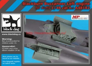 BDA48182   1/48 Blackburn Buccanneer left engine (thumb72578)