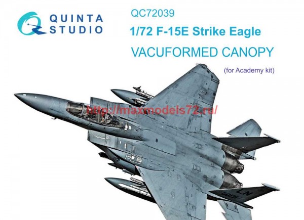 QC72039   Набор остекления для модели F-15E (Academy) (thumb72194)