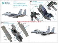 QD72034   3D Декаль интерьера кабины F-15E (GWH) (attach1 68392)
