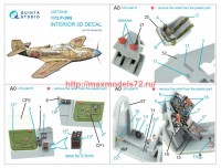 QD72048   3D Декаль интерьера P-39N (RS Models) (attach1 68462)