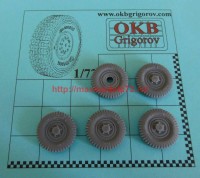 OKBS72517DP   Wheels for Sd.Kfz 221/222/223, Gelande, early rims (thumb72787)