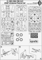 ACE72438   V-100 (XM-706 E2) USAF Armored Patrol Car (attach10 78059)