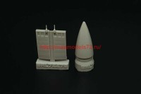 BRL72278   MiG-29A Radome and closed upper jet intakes (Italeri kit) (attach2 72516)