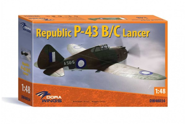 DW48034   Republic P-43B/C Lancer, reconnaissance (1/48) (thumb73369)