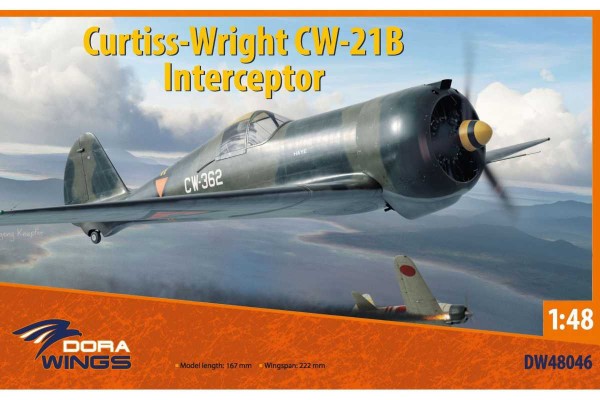 DW48046   Curtiss-Wright CW-21B Interceptor (1/48) (thumb73410)