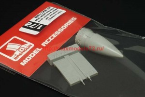 BRL72278   MiG-29A Radome and closed upper jet intakes (Italeri kit) (attach1 72516)