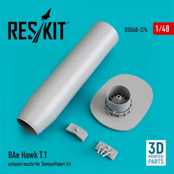 RSU48-0274   BAe Hawk T.1 exhaust nozzle for Tamiya/Italeri kit (3D printing) (1/48) (thumb73224)