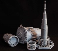 AMA145001   Rocket N-1 Soviet Lunar Program (attach1 73559)