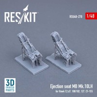RSU48-0270   Ejection seat MB Mk.10LH for Hawk T.2,67,100/102,127,CT-155 (3D printing) (1/48) (attach1 73221)