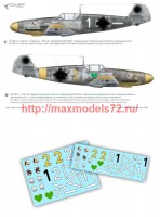 CD72152   Bf-109 F-2 ErgGr.JG54/ ErgJGr. Ost (attach2 74559)