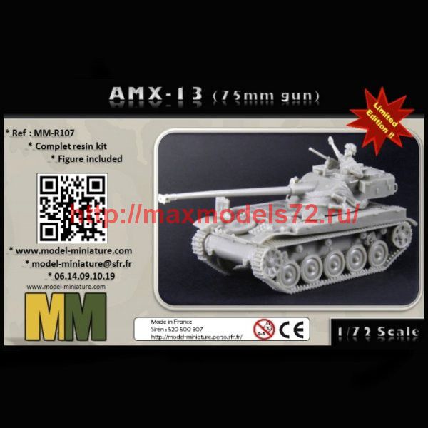 MM-R107   AMX-13 with 75mm gun (thumb75395)