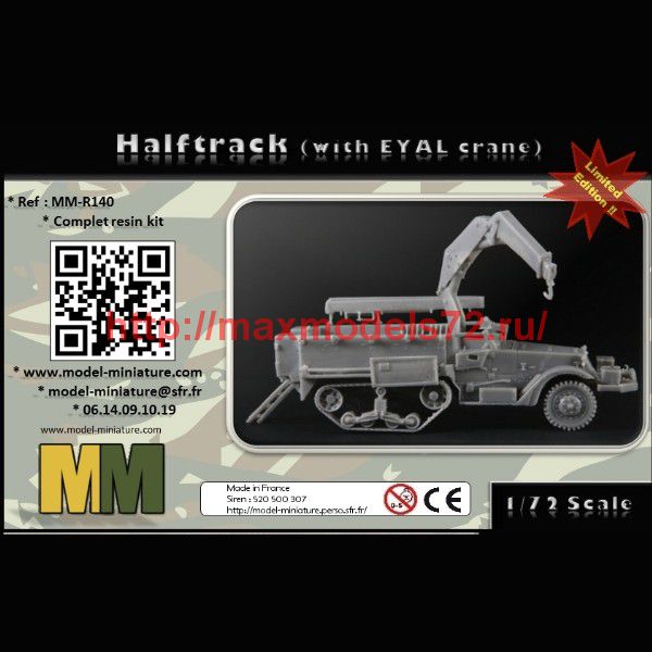 MM-R140    Halftrack (wth EYAL crane) (thumb75445)