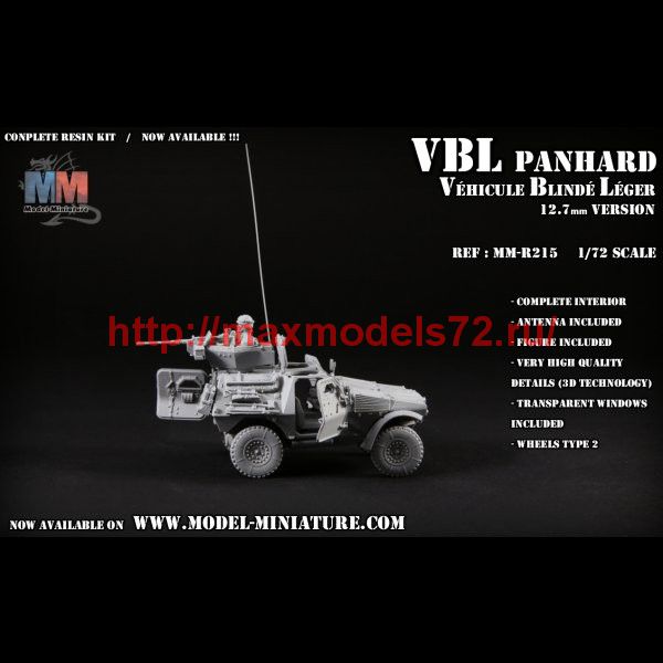 MM-R215   VBL Panhard 12.7mm version (thumb75597)